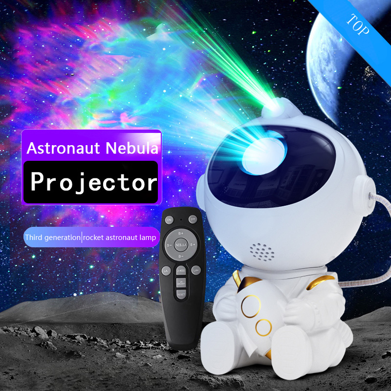 Electronic Gadgets For Home - LED-Sterngalaxien-Projektor, Nachtlicht, Astronaut, Sternenhimmel, Schlafzimmer, Raumdekoration,