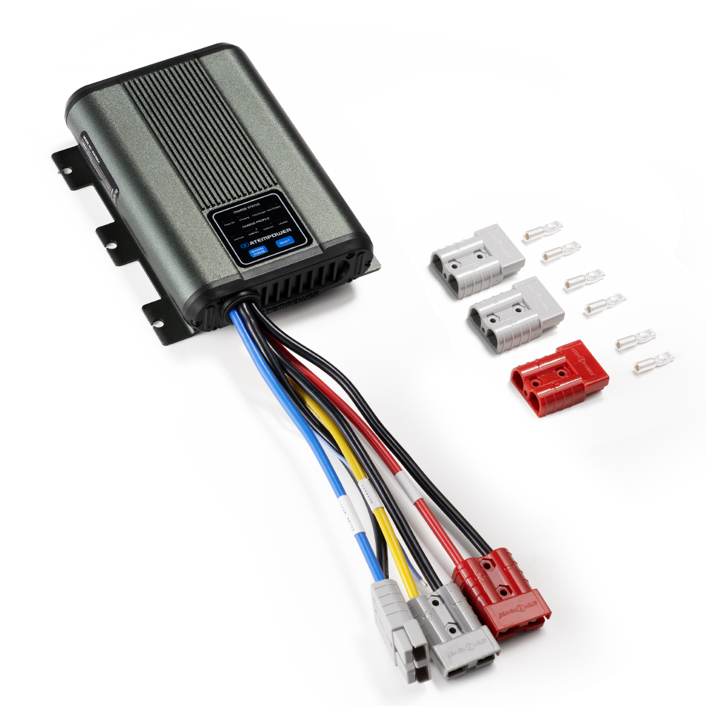 Solar Powered Charger - ATEM POWER 3-stufiges Laden 12V 40A