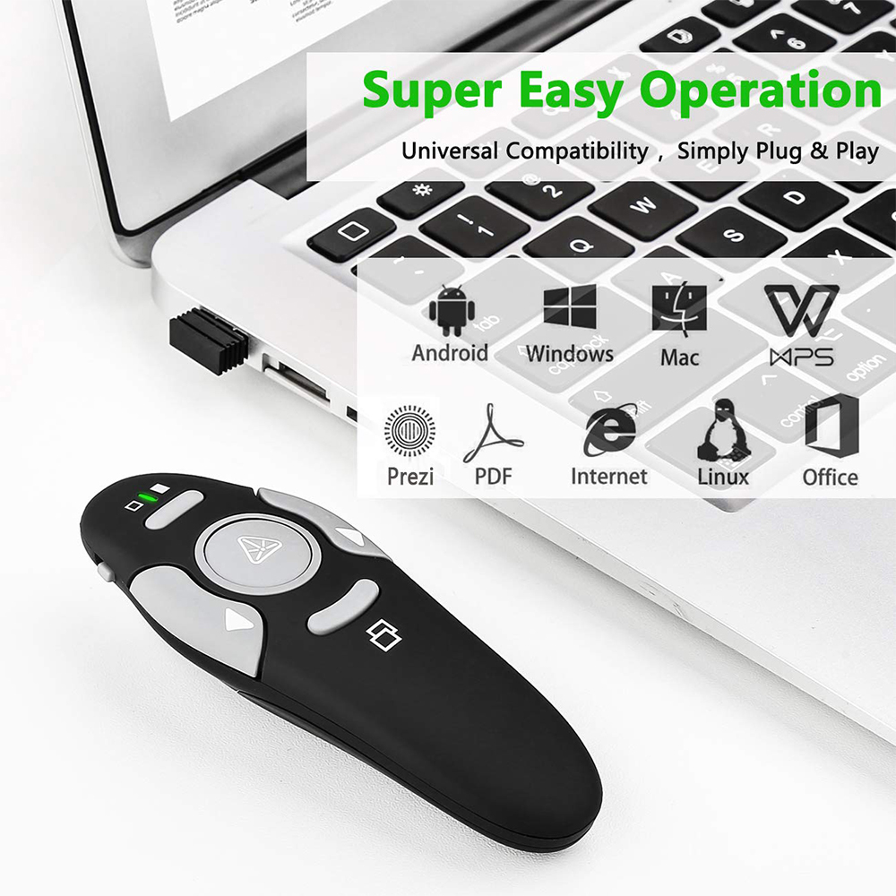 MRSVI Kabelloser Präsentations – Laser Pointer Presenter Bewertung und Preis