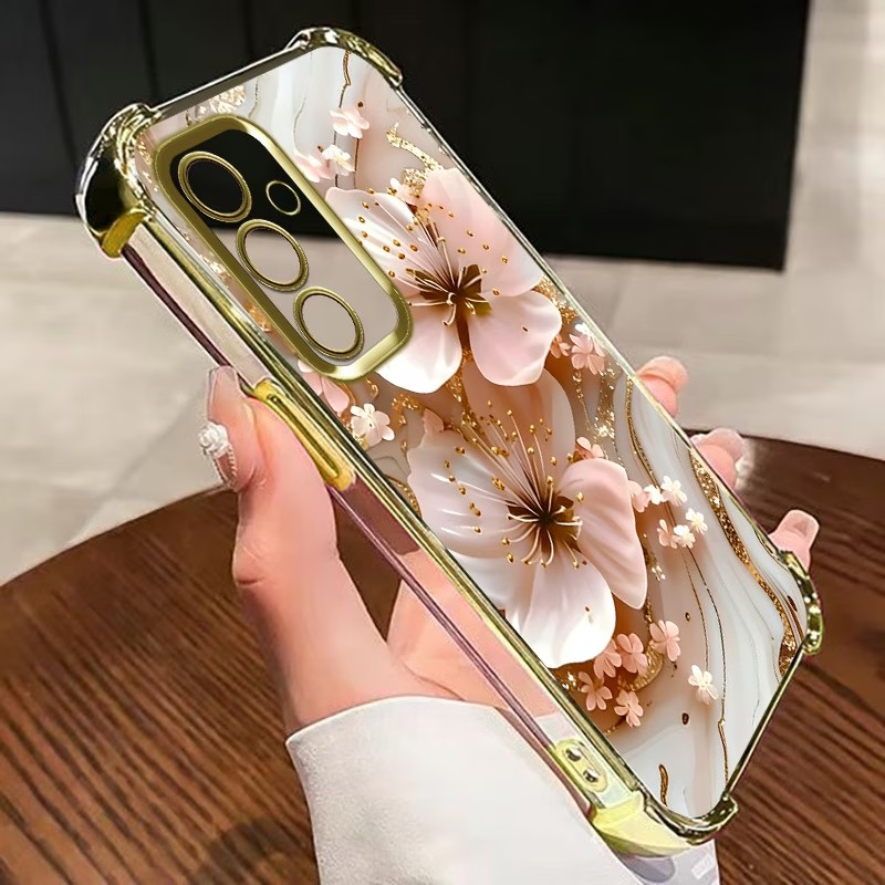 Galvanisierte Blumen-Handyhüll – Samsung Galaxy S24 Bewertung und Preis