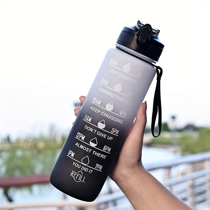 Farbverlauf 1000 ml großes Fas – Smart Water Bottle Tracker Bewertung und Preis