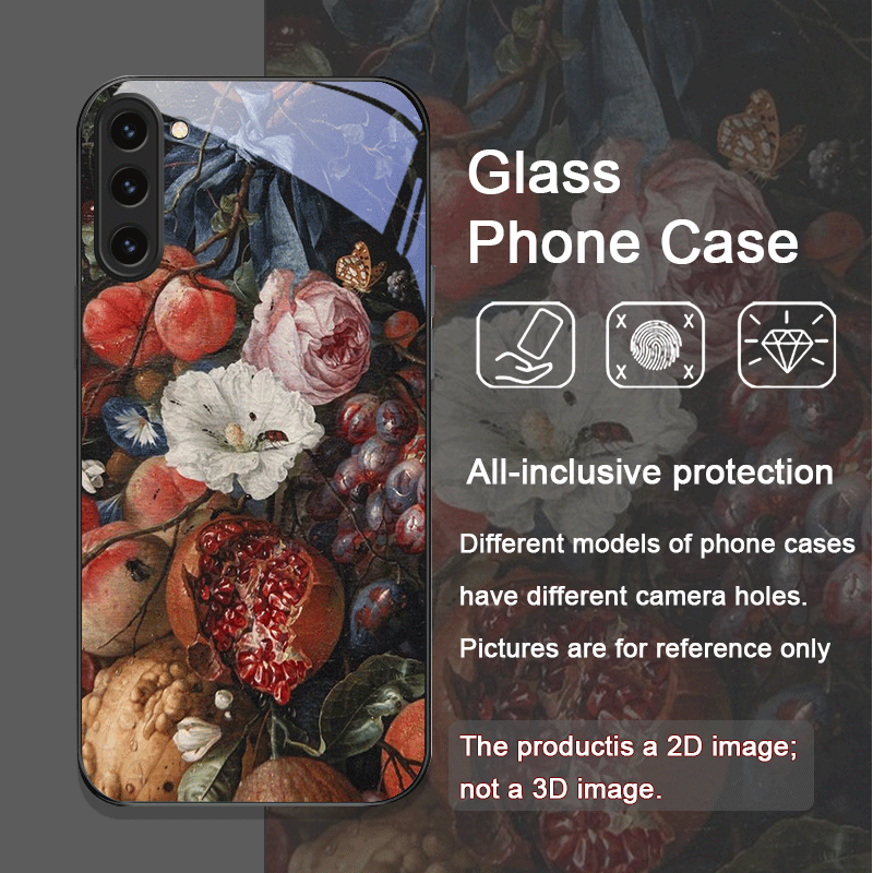 Luxuriöse Granatapfel-Blumenmu – Samsung Galaxy S24 Bewertung und Preis