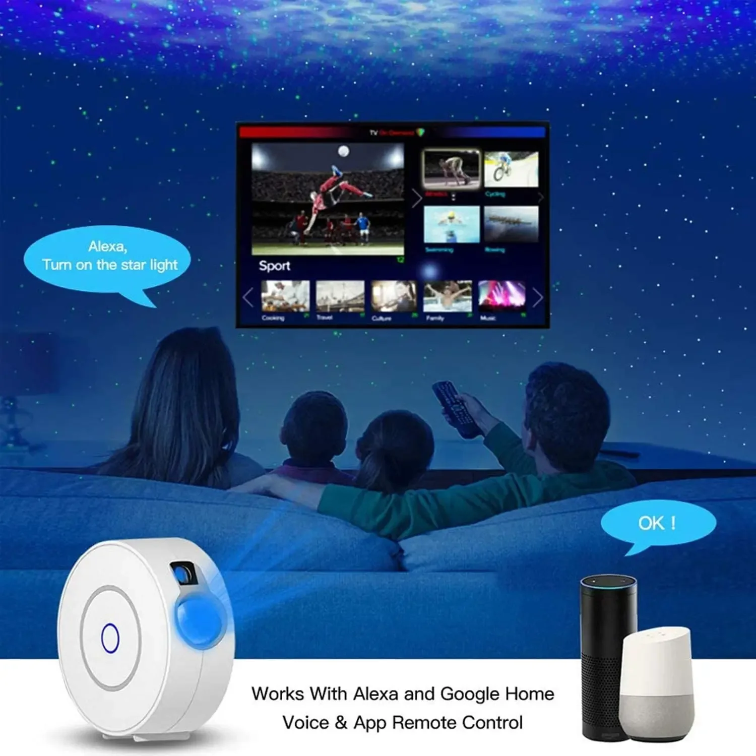 Tuya Wifi intelligente Aurora  – Electronic Gadgets For Home Bewertung und Preis