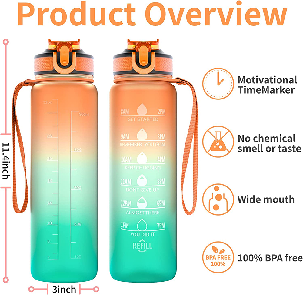 Motivations sport wasser flasc – Smart Water Bottle Tracker Bewertung und Preis