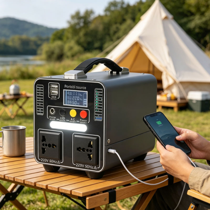 300W 166,5Wh/333Wh Tragbare Po – Solar Powered Charger Bewertung und Preis