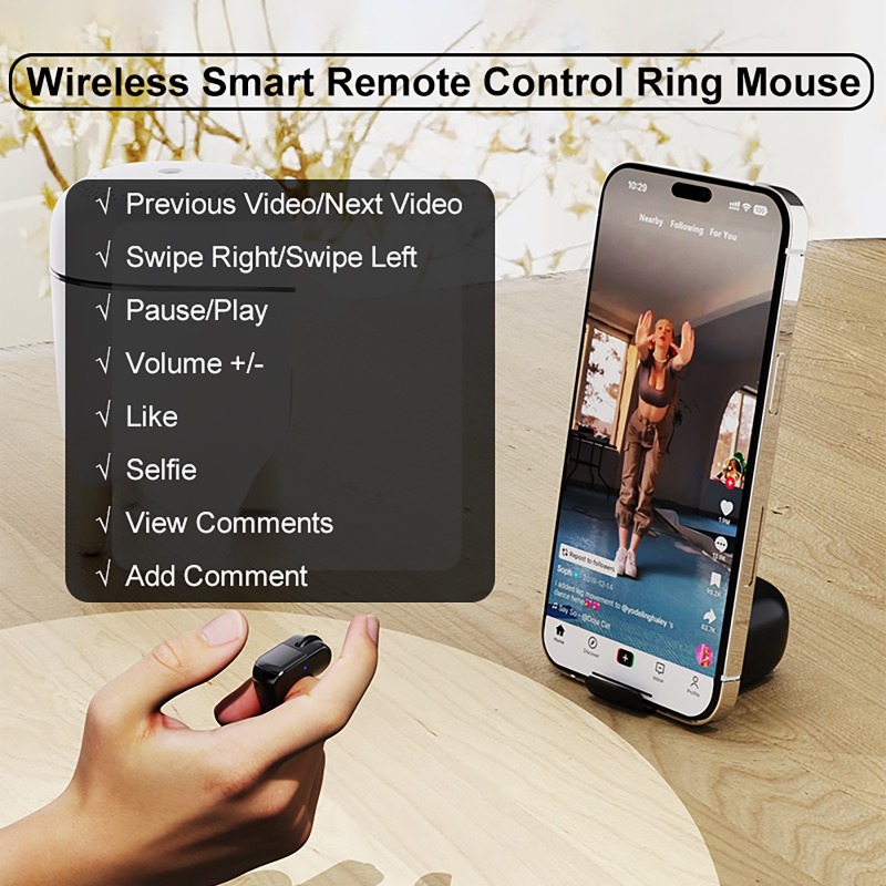 Mini-Fingertip-Smart-Fernbedie – Laser Pointer Presenter Bewertung und Preis
