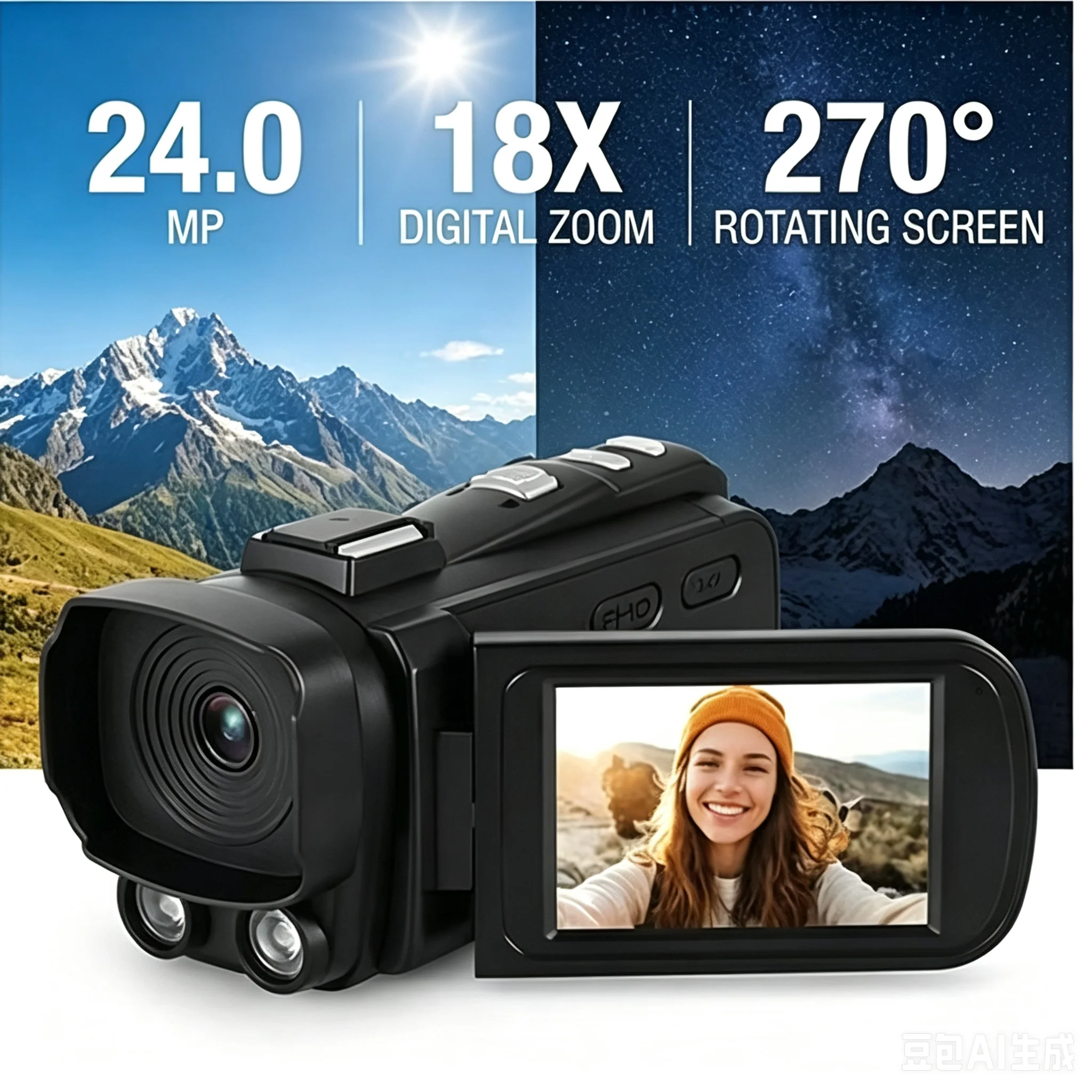 1080P Full HD Digitalkamera Vi – Electronic Gadgets For Home Bewertung und Preis