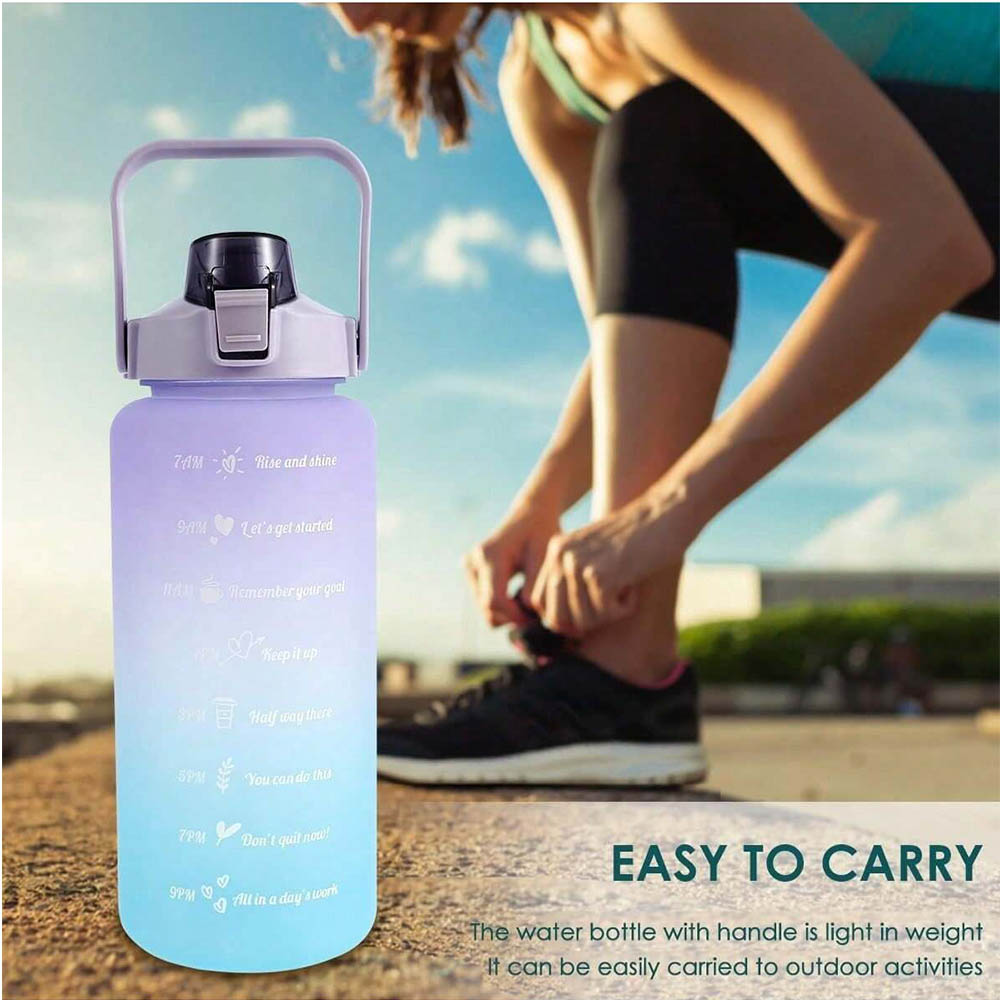 2L Wasserflasche, motivierende – Smart Water Bottle Tracker Bewertung und Preis