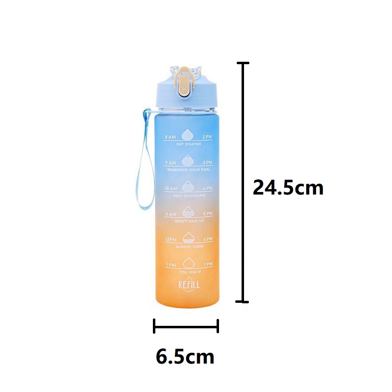 700 ml Laufende Wasserflasche  – Smart Water Bottle Tracker Bewertung und Preis